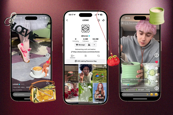 Loewe: il pioniere di TikTok che ridefinisce il lusso sui social media