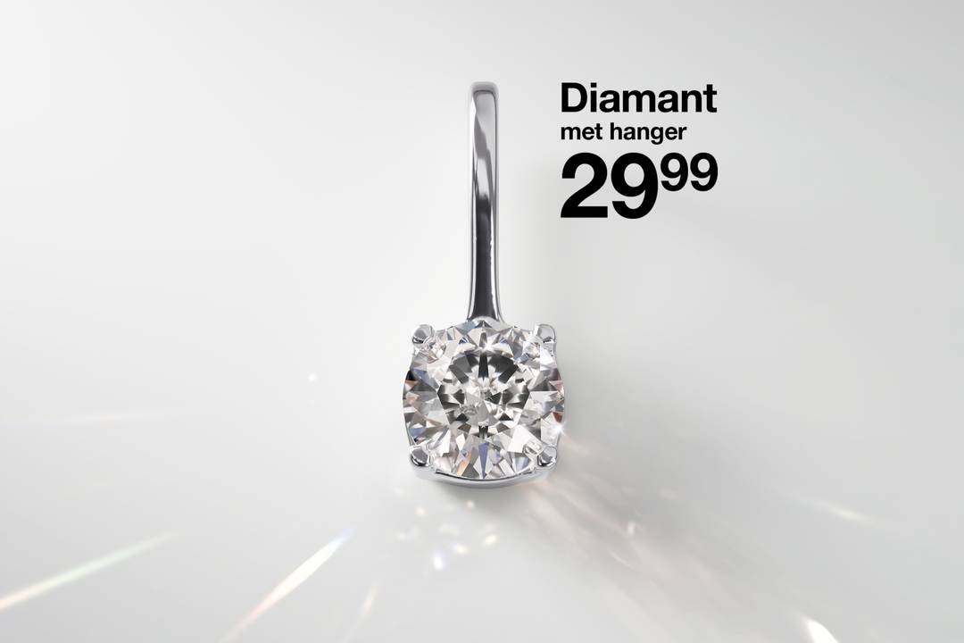 Het nieuwste prijs-onderzoek van Zeeman: lab-diamanten.