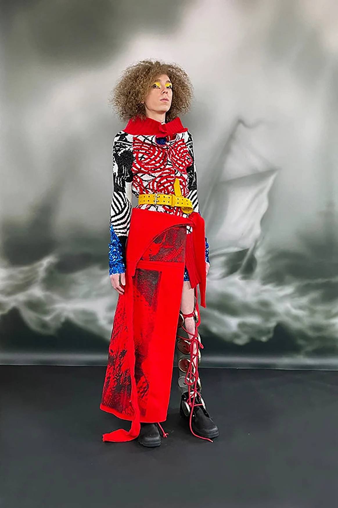 Photo Credits: Colección de Matty Bovan galardonada con el International Woolmark Prize y el Karl Lagerfeld Award for Innovation 2021. The International Woolmark Prize.
