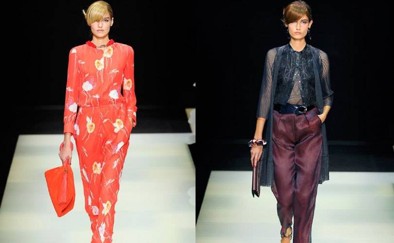Armani looks back to the future