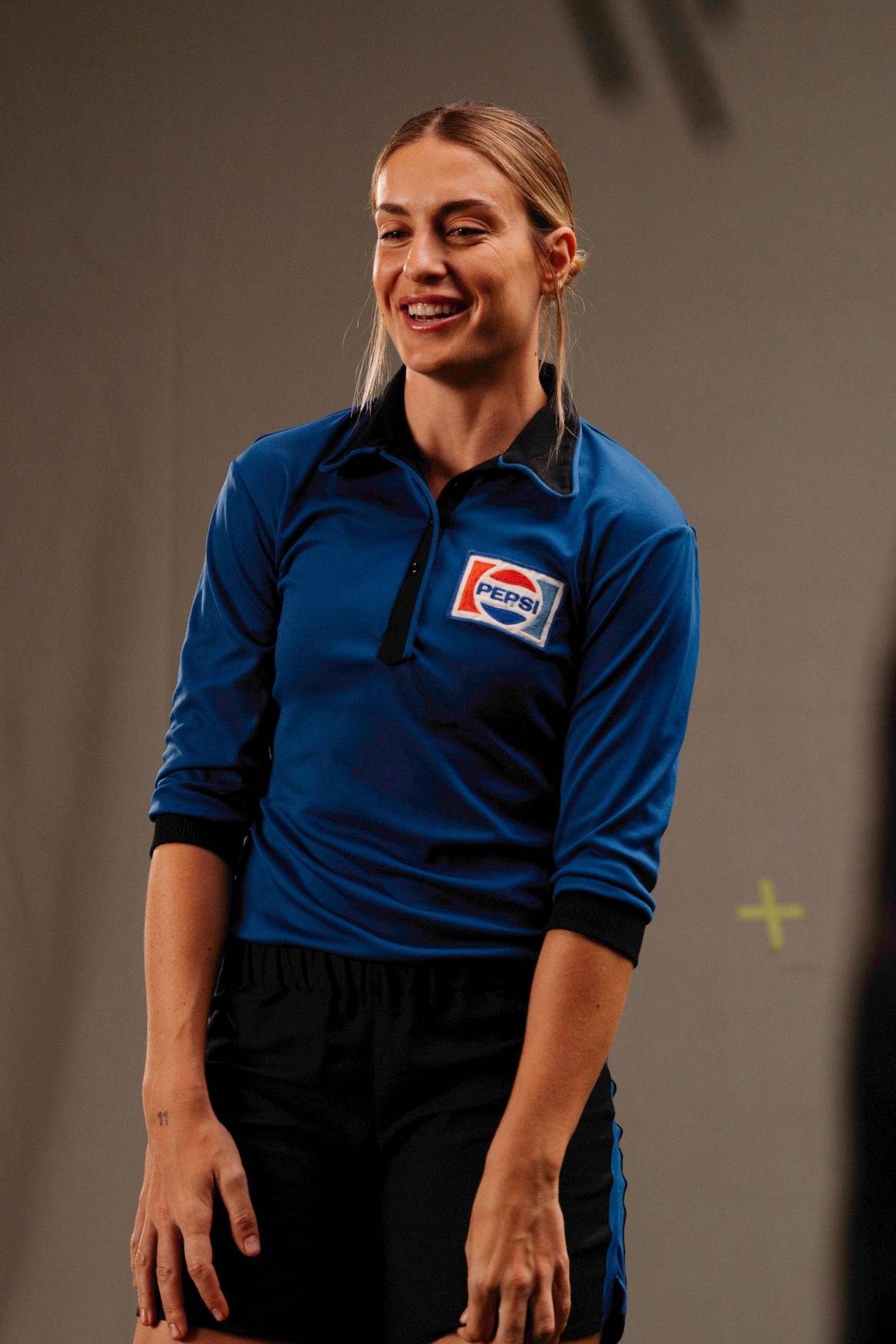Pepsi x Classic Football Shirts campaign starring Alexia Putellas wearing the retro shirt