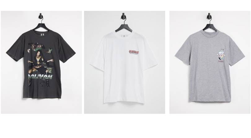 ASOS DESIGN AUMENTA LA VENTA DE SUS CAMISETAS ESTAMPADAS