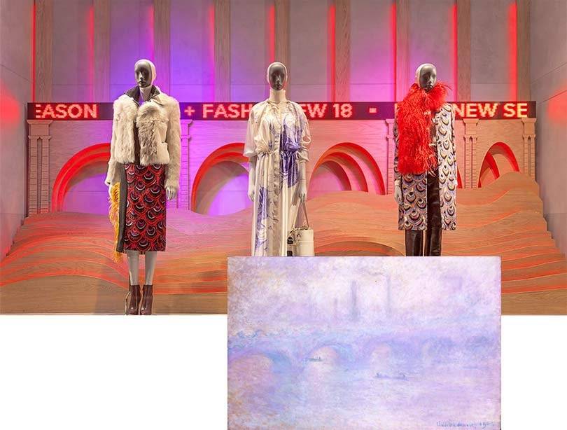 Art Meets Fashion: ДЛТ оформил витрины по мотивам картин Пикассо, Матисса и Баскии