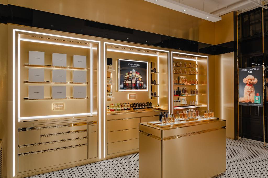 Dolce&Gabbana beauty store, Covent Garden.