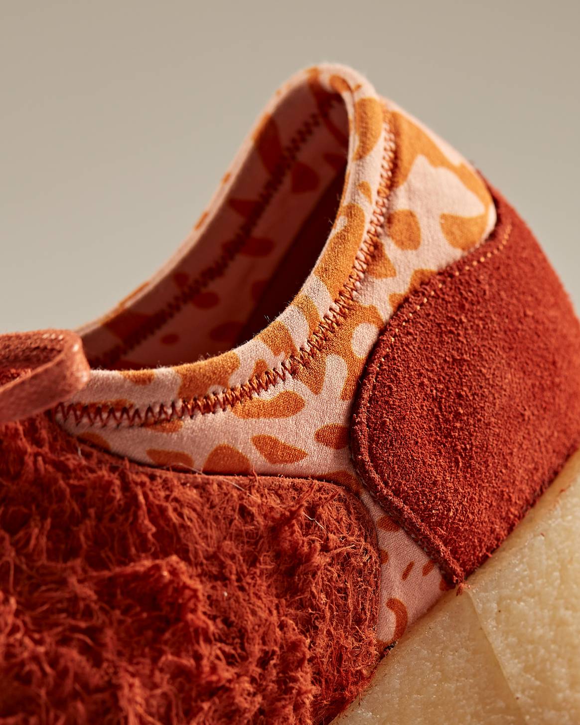 Image: Clarks; Clarks Original x Salehe Bembury ‘Mud Moss Lugger’