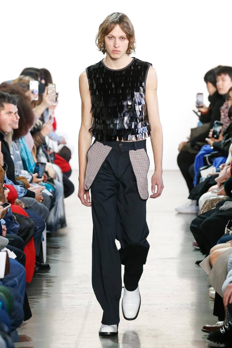 Calvin Luo explores 80s and 90s at New York Fashion Week