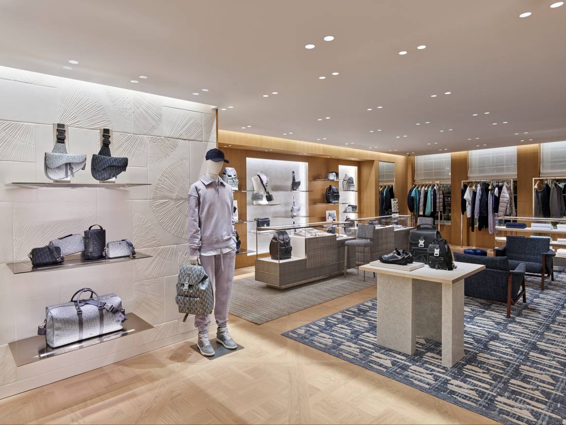 Boutique Dior à Dam Square. Crédit photo : Jonathan Taylor