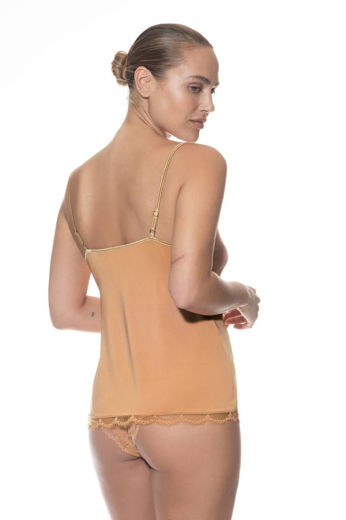 Camisole Serie Poetry Vogue Schwarz | Mey