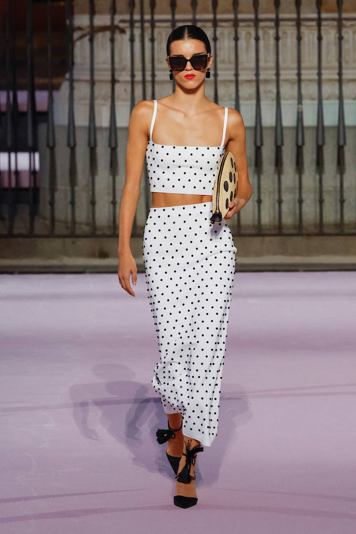 Carolina Herrera, presentación en la Plaza Mayor de Madrid de la colección Primavera/Verano 2026.