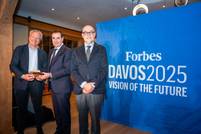 Toni Ruiz recibe el premio Best Vision of the Future Award en el Foro Económico Mundial