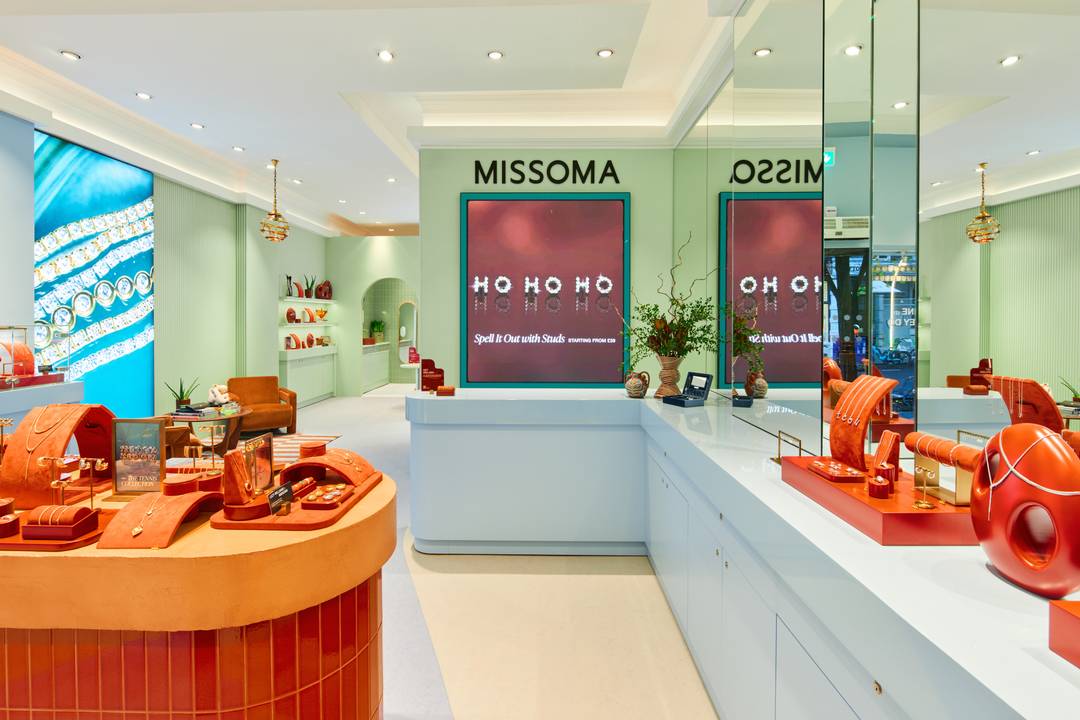 Missoma's new Marylebone store.