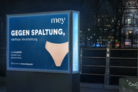 mey punktet mit innovativer Kampagne und politischen Statements