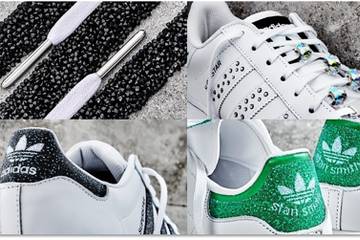 Adidas and Swarovski re-imagine footwear with crystals 