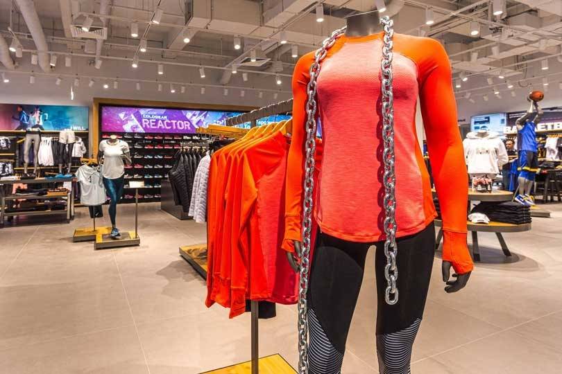 Under Armour открыл второй фирменный магазин в России