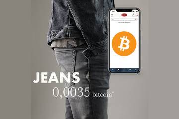 Jeans betalen met crypto-munten: Bij retailer Score kan het nu