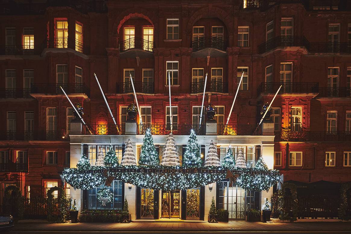 Claridge's unveils 2022 designer Christmas tree