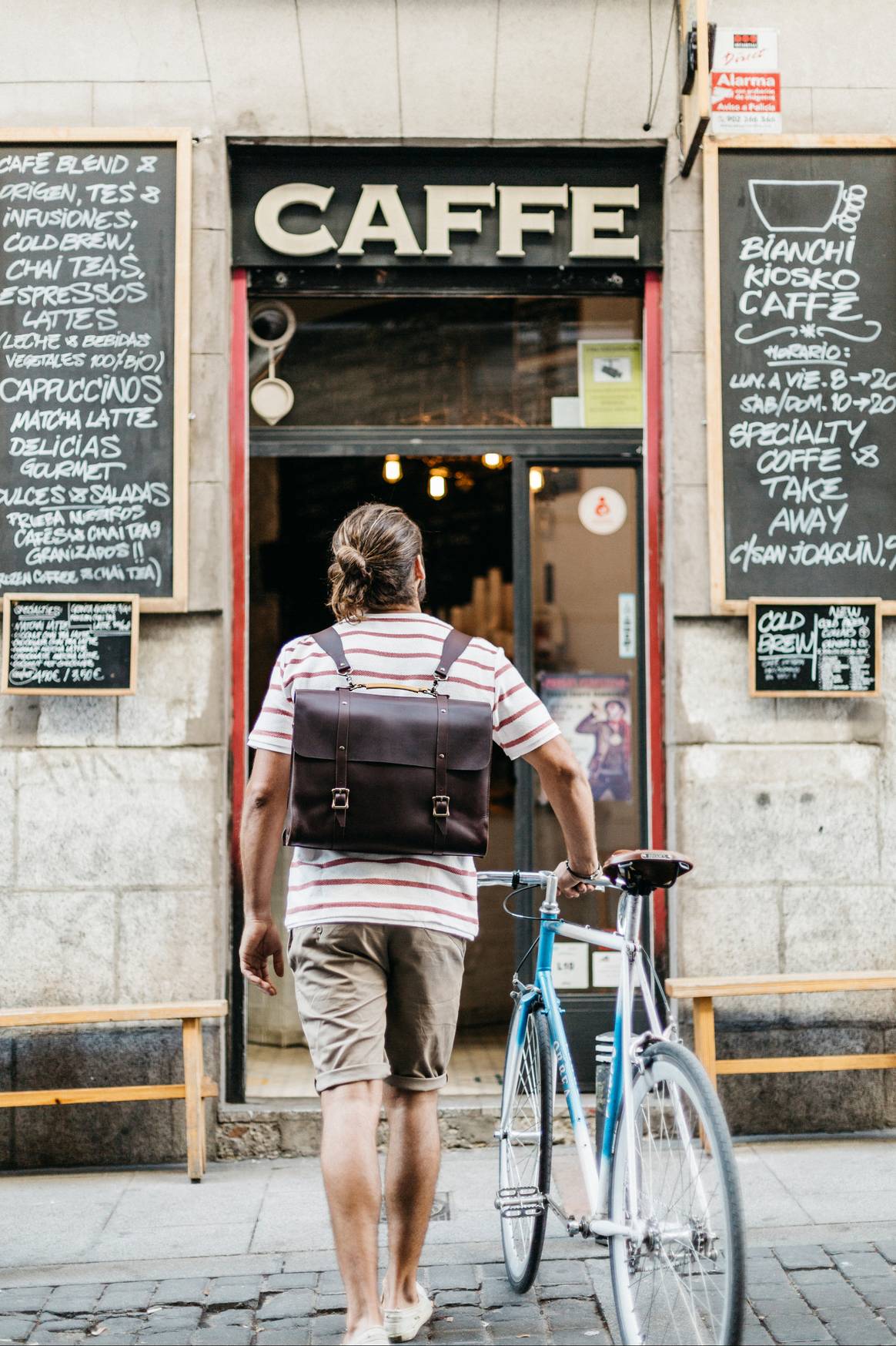 Beeld: Café Leather, eigendom van het merk