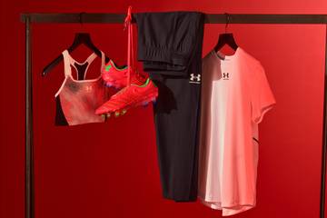 Under Armour unveils first women's football boot