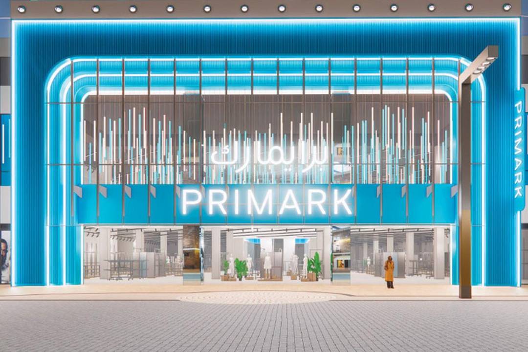 Rendering of Primark's future store in The Avenues, Kuwait.