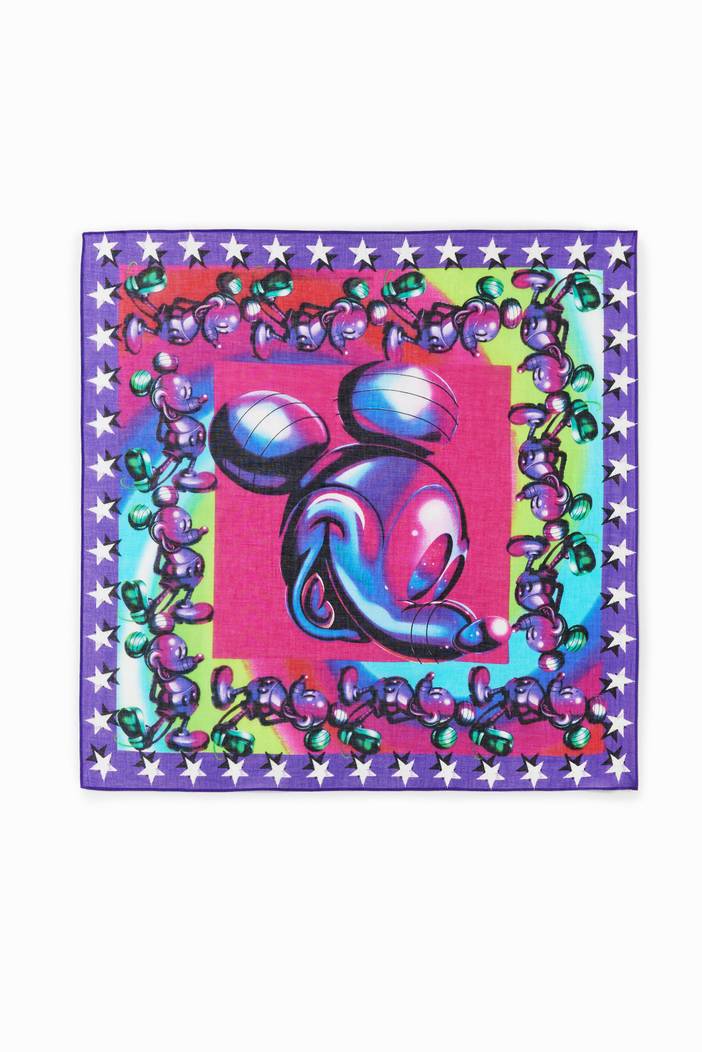Mickey Mouse square scarf | Desigual