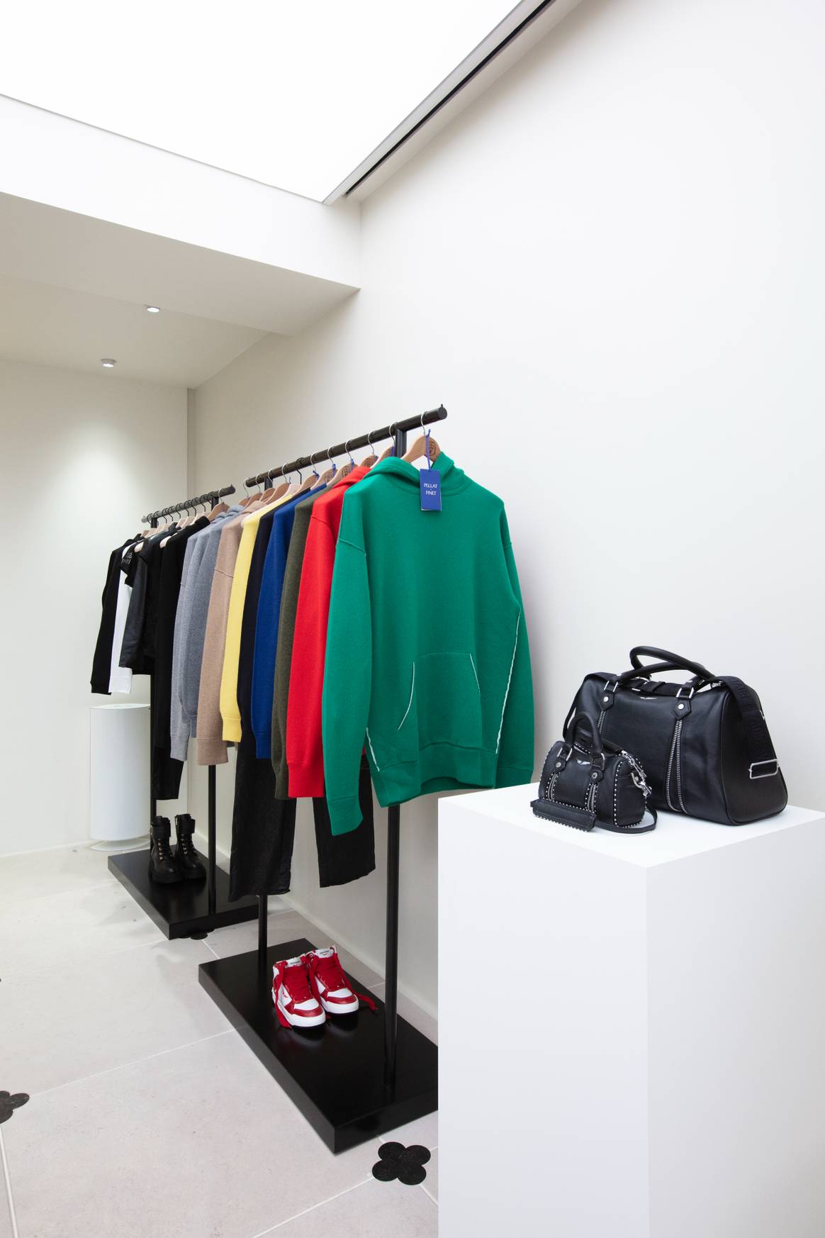 Zadig & Voltaire and Pellat-Finet co-branded concept store at 326 Rue Saint-Honoré, Paris