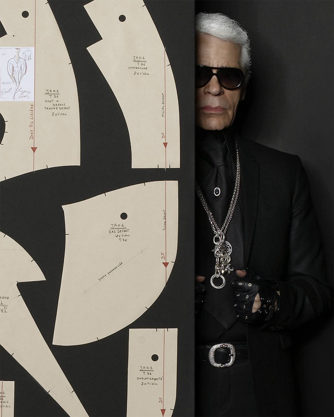 Photo Credits: Karl Lagerfeld en una fotografía de archivo, por cortesía de la casa Karl Lagerfeld.