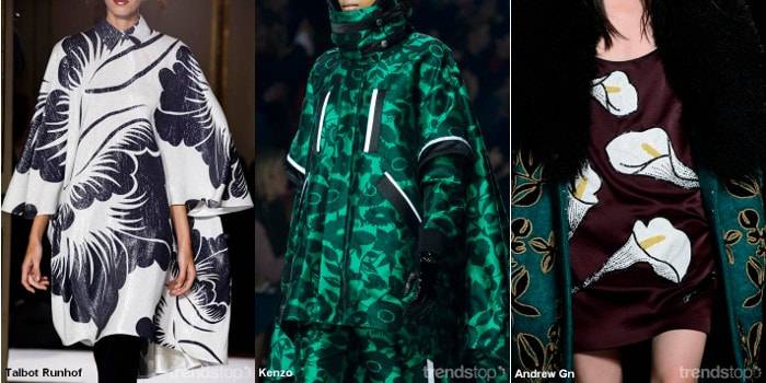 Tendenze chiave delle stampe per l'autunno inverno 2016-17