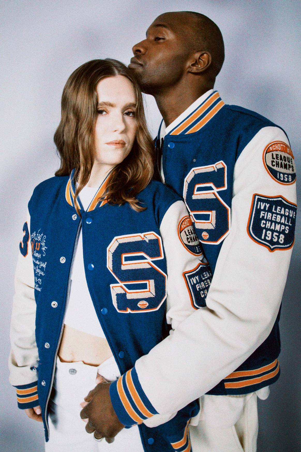 Schott ＶＡＲＳＩＴＹ　ＪＡＣＫＥＴ　ＢＩＮＤＥＲＳ　 3141019 Schott VARSITY JACKET BINDERS（Schott