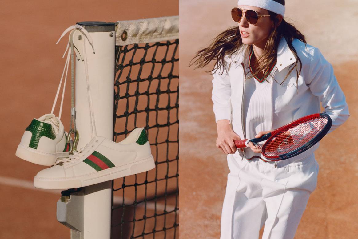 Gucci Tennis collection.