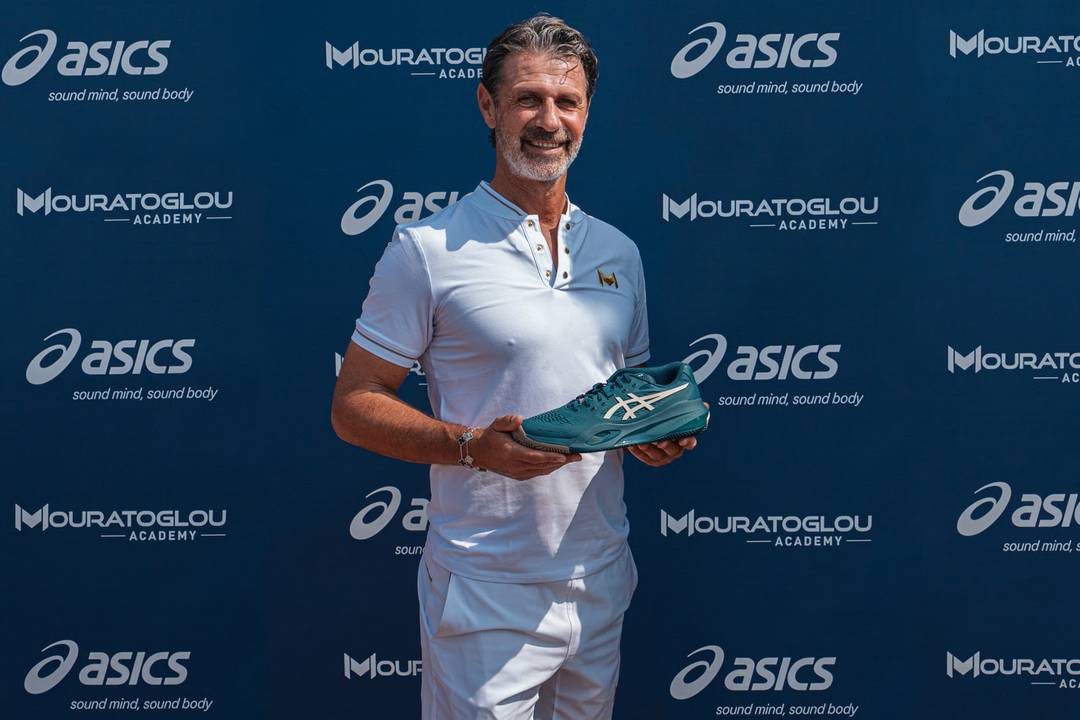 ASICS x Mouratoglou Academy: Patrick Mouratoglou.