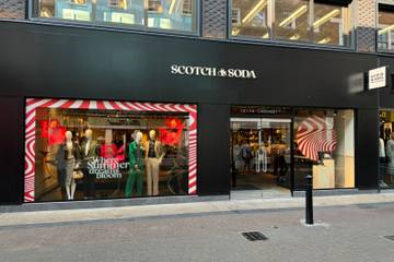 Scotch & Soda betreedt opnieuw fysieke winkelstraat in het Verenigd Koninkrijk