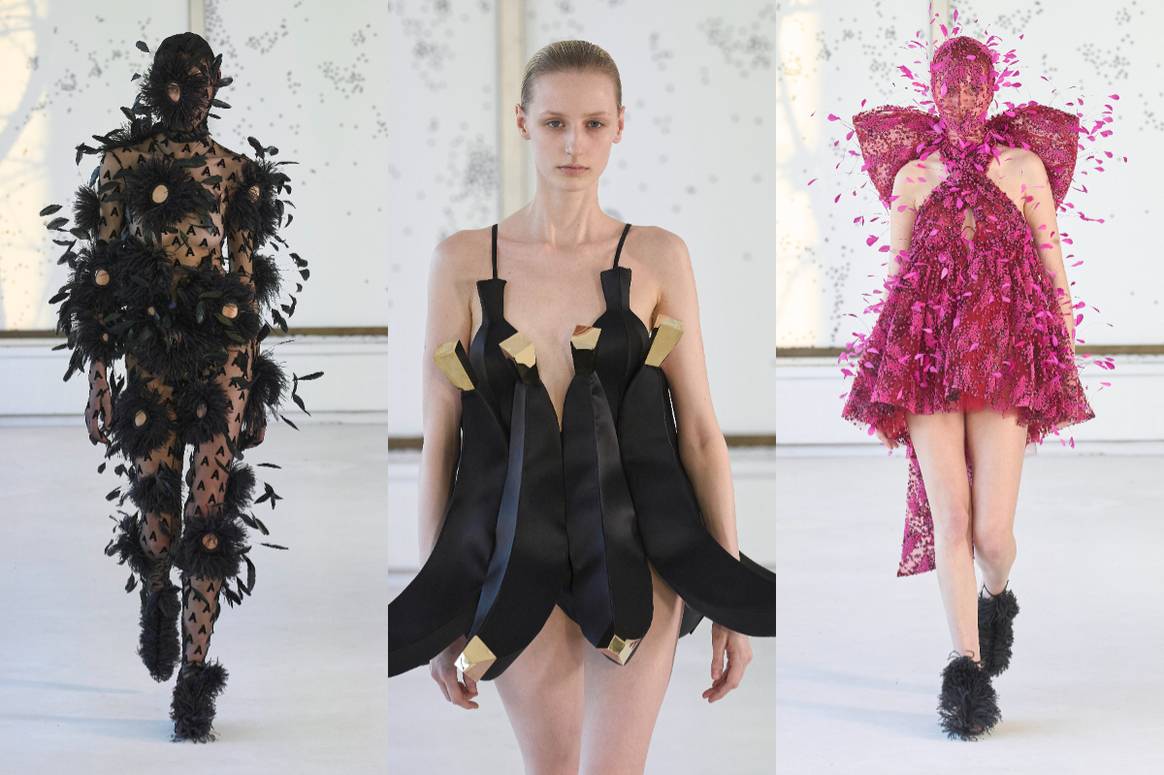 Looks from Area AW23 for NYFW. Image: Launchmetrics Spotlight