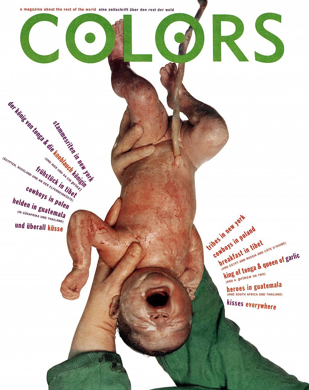 Una copertina di Colors