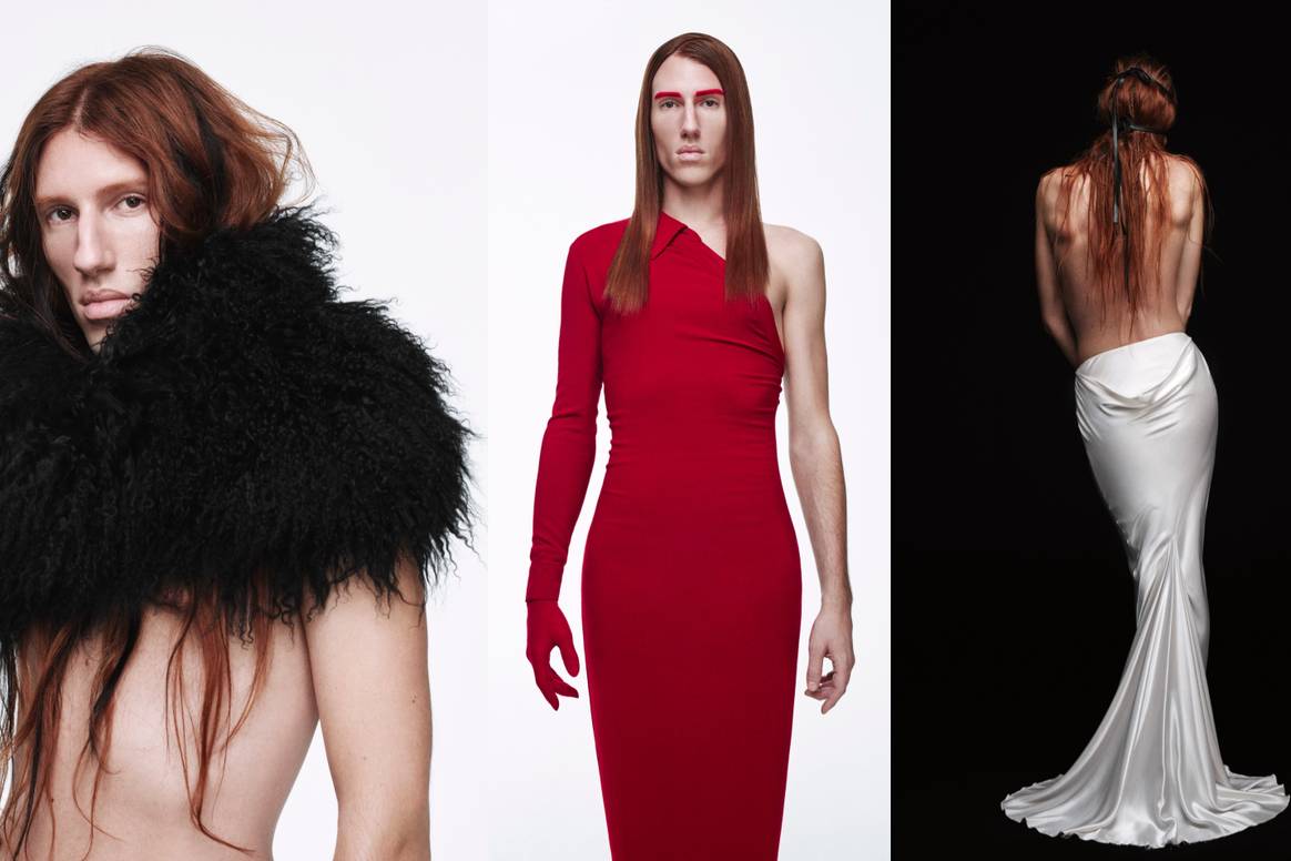 Beeld: Ludovic de Saint Sernin voor Ann Demeulemeester.
Fotografie: Willy Vanderperre. Styling: Olivier Rizzo