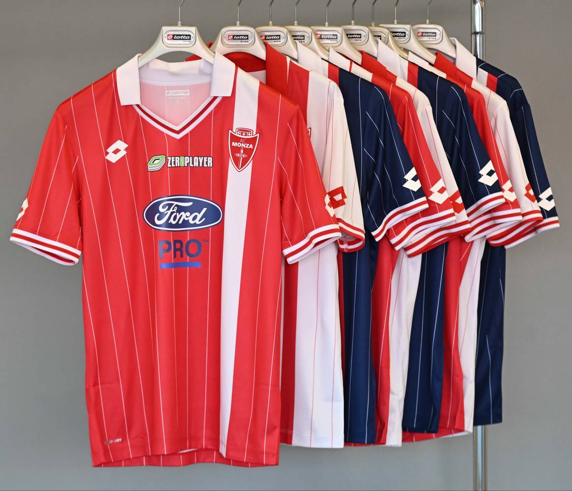 Ac Monza e Lotto presentano i kit 2025/26