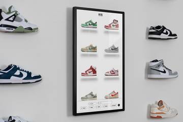 Nieuw concept KIS THE WALL maakt exclusieve sneakers beter bereikbaar voor elke retailer