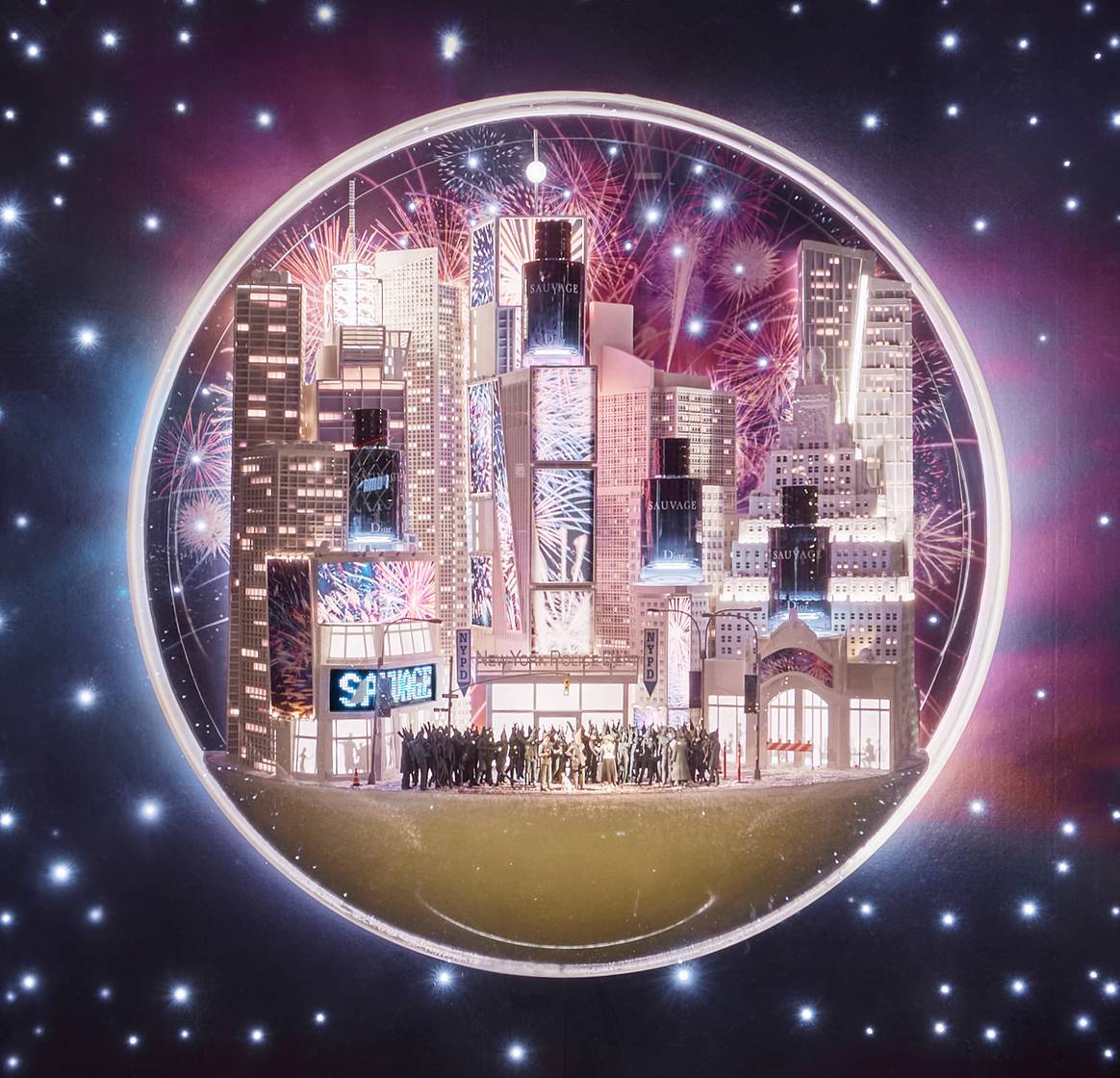 Dior's 'Carousel of Dreams' holiday windows at Saks