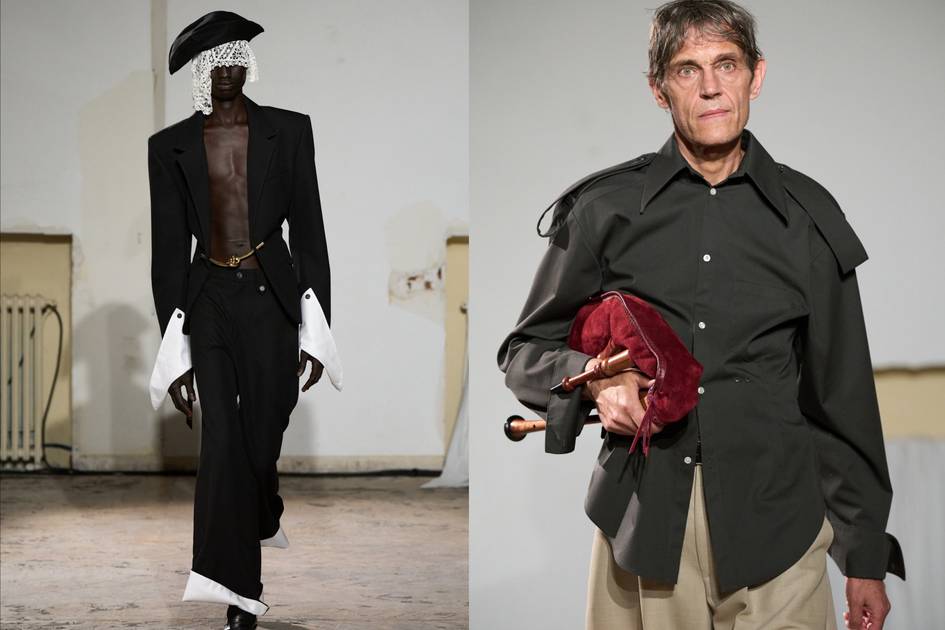 Pariser-Fashion-Week-Egonlab-feiert-Bretagne-mit-Dudelsack-und-Spitze