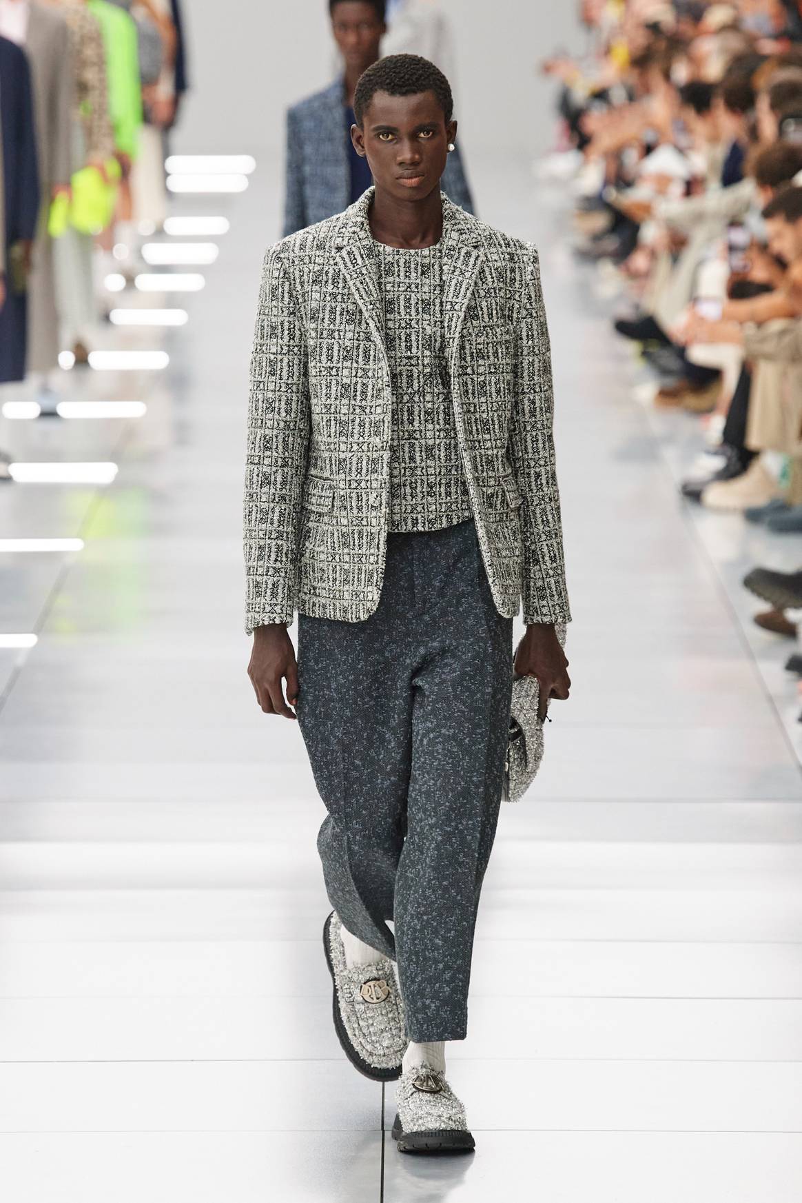 Awwal Adeoti at Dior Men ss24