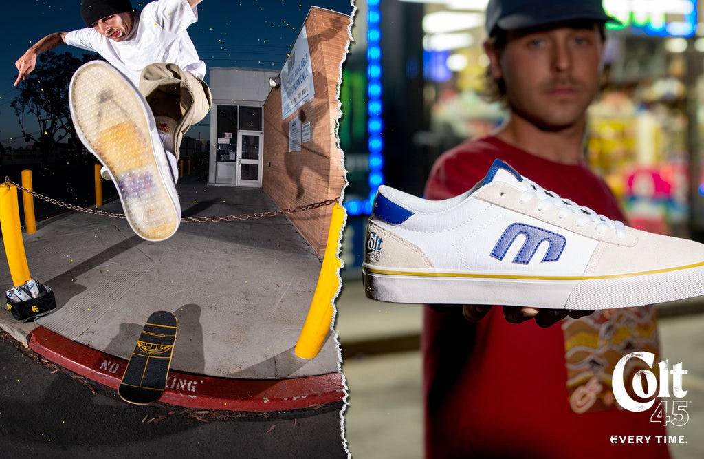 Etnies x Colt 45, picture from the official website of the brand