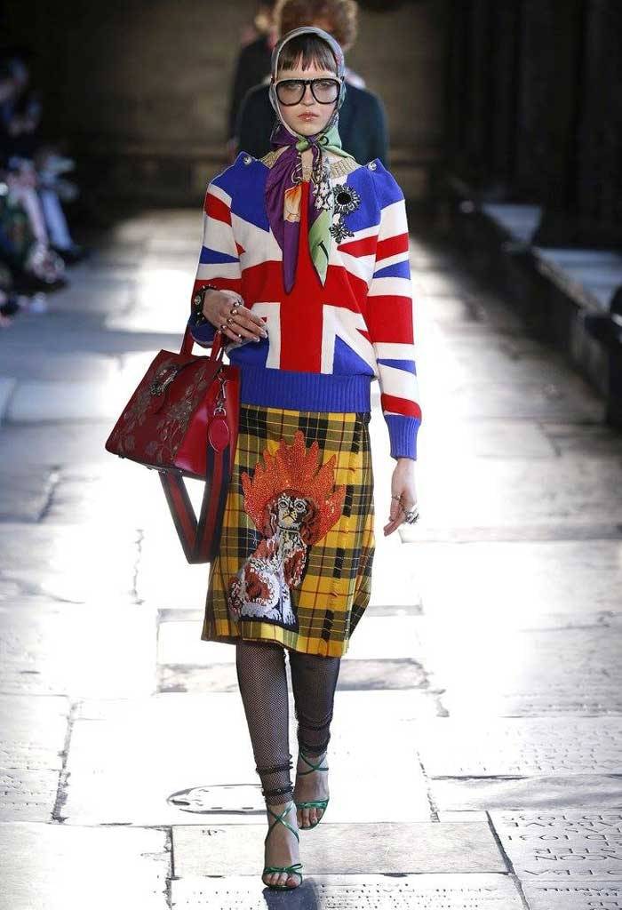 In Beeld: Gucci cruise show in Westminster Abbey