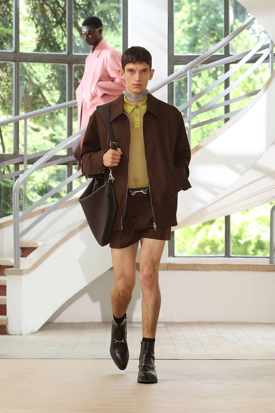 Gucci collection mode homme PE25, Milan Fashion Week.