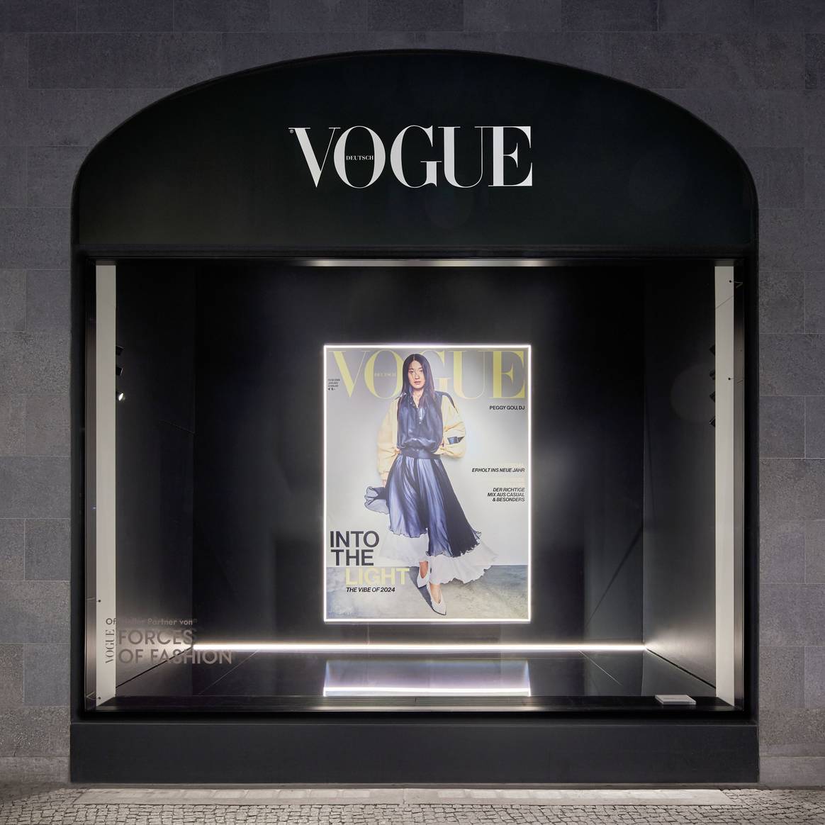 45 Jahre Vogue Germany, Schaufenster des KaDeWe