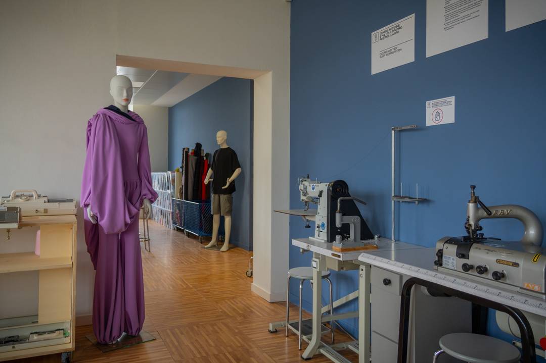 Un altro laboratorio della scuola