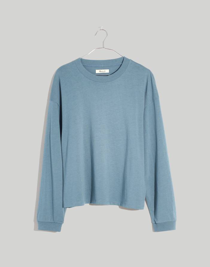 Supima® Cotton Essential Long-Sleeve Tee | Madewell
