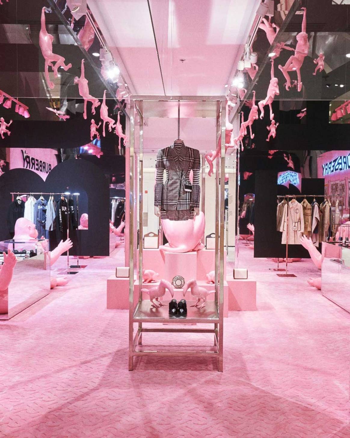 Burberry takes over iconic Paris department store Printemps with bespoke pop-up