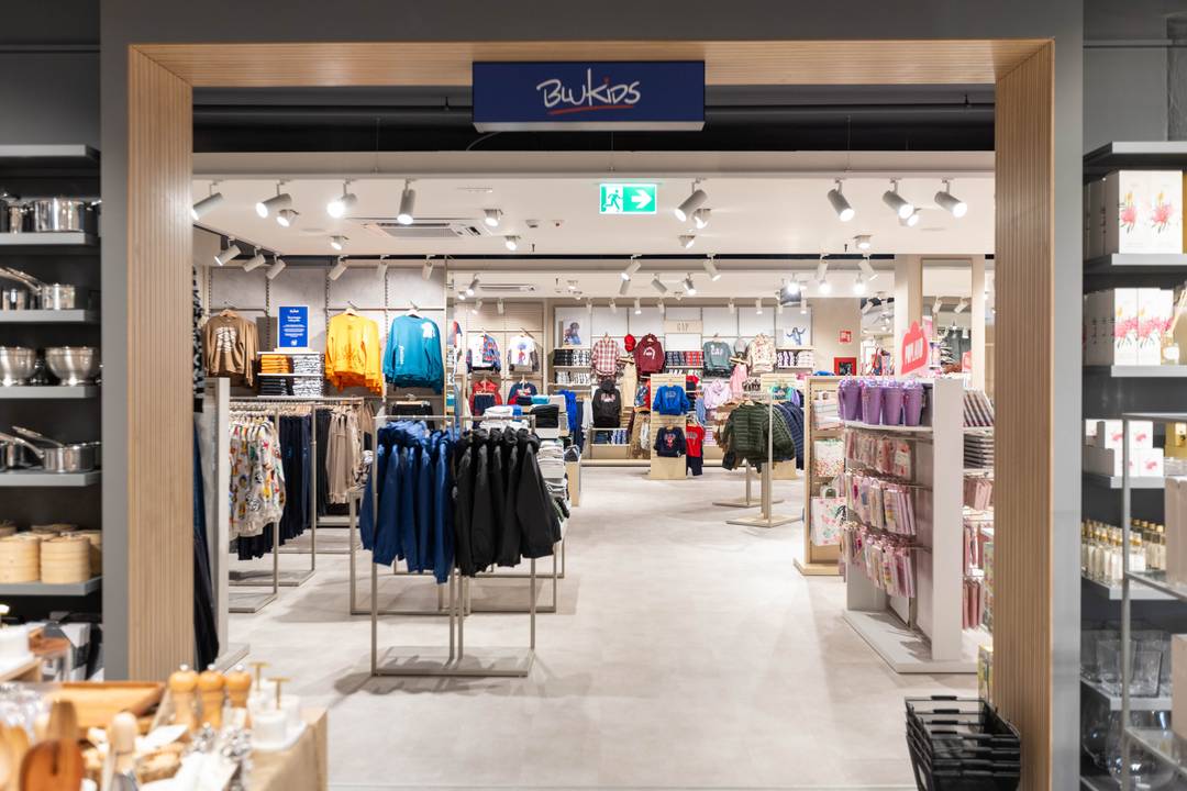 La parte dello store dedicata al bambino