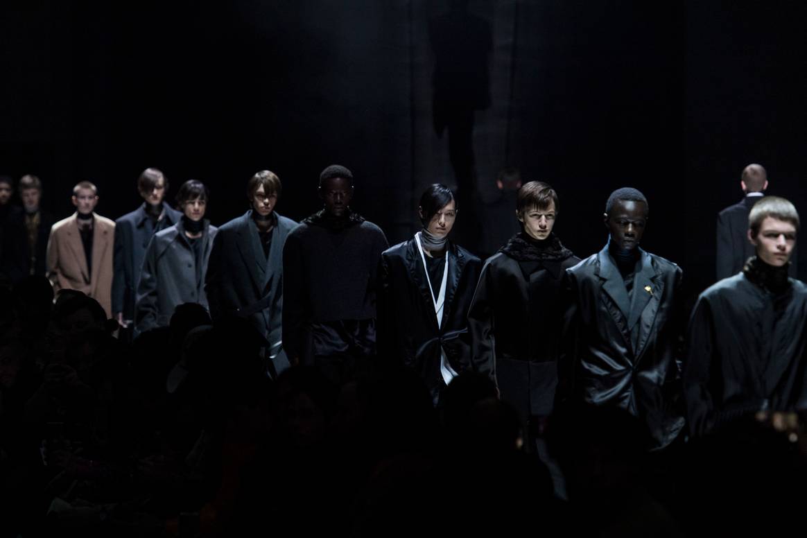 Dunhill FW20 menswear show.