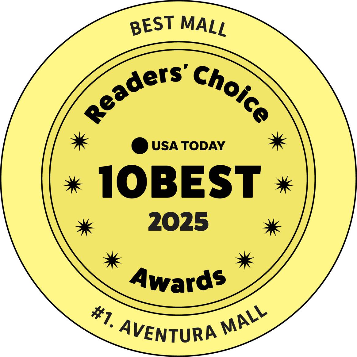 Aventura Mall Voted Best Mall by USA TODAY’s 10Best Readers’ Choice Awards