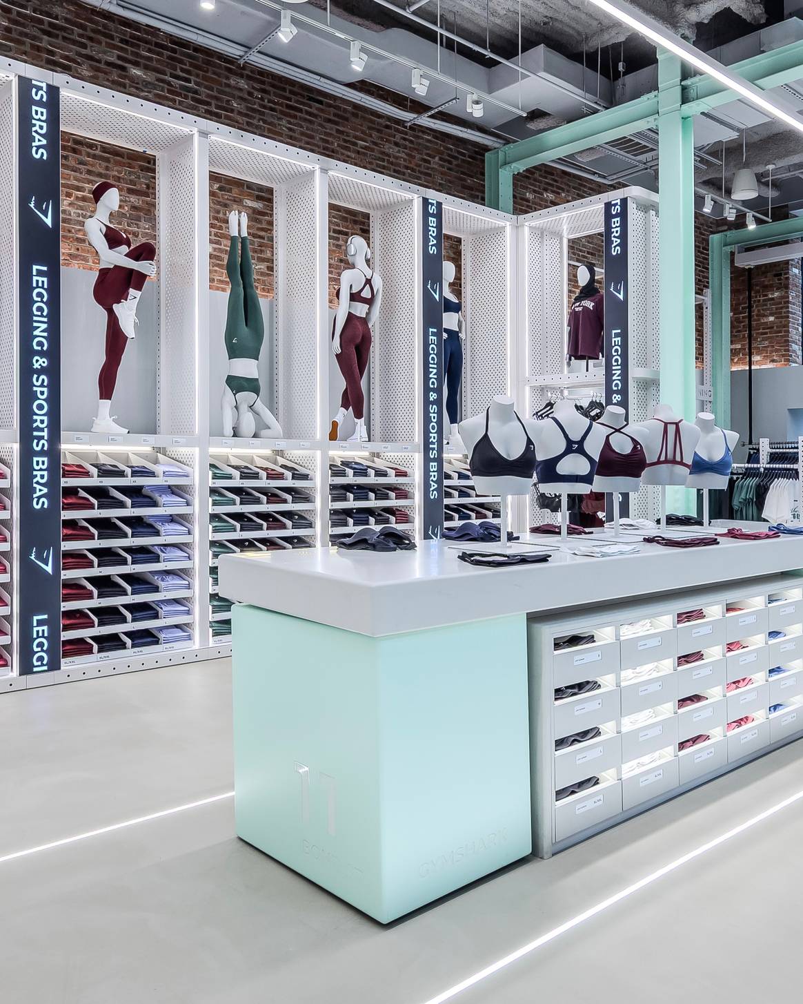 Gymshark New York City flagship at 11 Bond Street